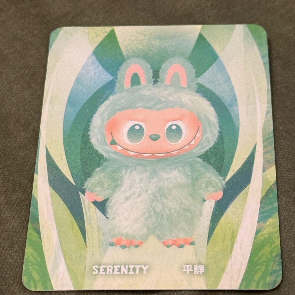 Labubu Pop Mart Serenity green - Picture 7 of 16